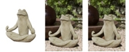 Campania International Totally Zen Frog Garden Statue